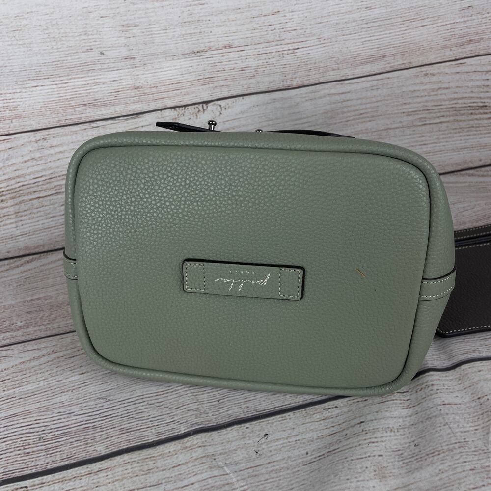 Palla Women's A-Bag Plus Purse Reversible Olive Green Mocha Green - Picture 7 of 10